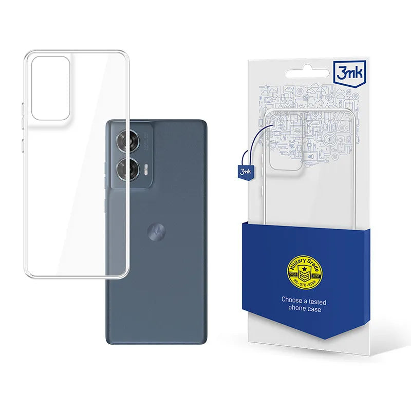 3mk Clear Case – dėklas Motorola Edge 50 Fusion (skaidrus)
