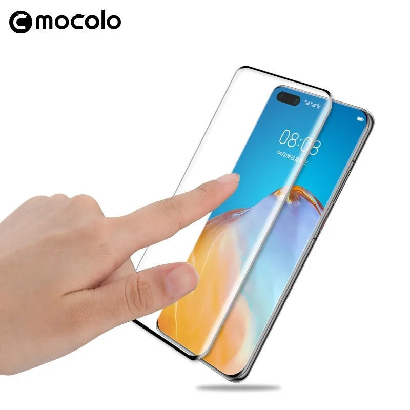Mocolo 3D Glass Full Glue - Apsauginis stiklas Huawei P40 Pro