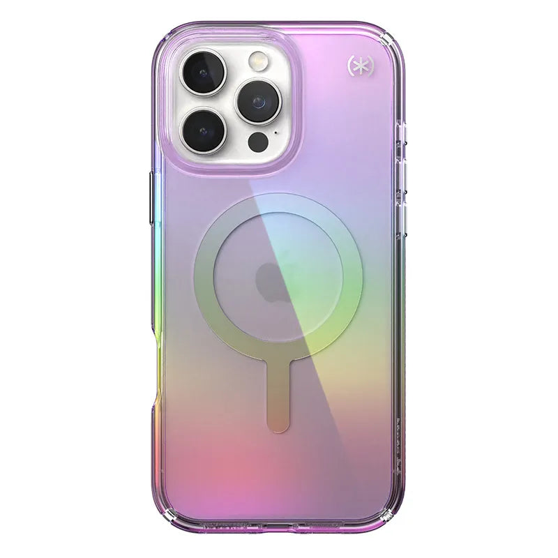 Speck Presidio2 Lux MagSafe – dėklas iPhone 16 Pro Max (Amazing Purple / Clear)