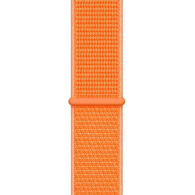 Crong Nylon – sportinis dirželis Apple Watch 38/40/41/42 mm (Tropical Orange)