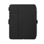 Speck Balance Folio – iPad 11" (2025) / 10.9" (2022) dėklas su MICROBAN danga, magnetu ir stovu (juodas)