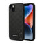 Karl Lagerfeld Saffiano Mono Metal Logo – dėklas iPhone 14 Plus (juodas)