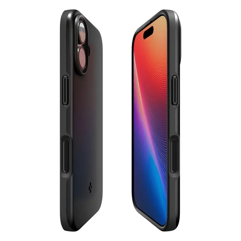 Spigen Thin Fit Mag MagSafe – dėklas iPhone 17 (juodas)