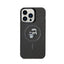 Karl Lagerfeld Karl & Choupette Glitter Magsafe - Dėklas, skirtas iPhone 15 Pro Max (juodas)