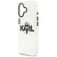 Karl Lagerfeld IML Karl Sketch Logo MagSafe - Dėklas iPhone 17 (Skaidrus)
