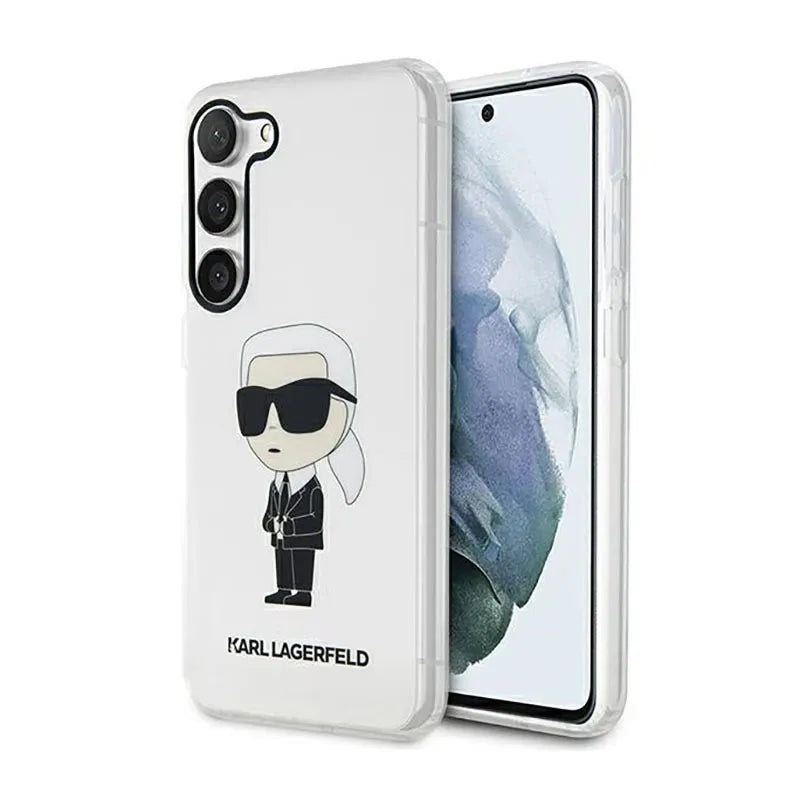 Karl Lagerfeld IML NFT Ikonik – dėklas Samsung Galaxy S23 (skaidrus)