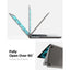 Spigen AirSkin – MacBook Air dėklas 13,6" (M5/M4/M3/M2/2026-2022) (Frost Black)