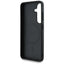 Guess 4G Round Patch Classic Logo MagSafe – dėklas Samsung Galaxy S25+ (juodas)