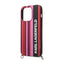 Karl Lagerfeld Color Stripes Strap – dėklas iPhone 14 Pro (rožinis)