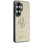 Guess Fixed Glitter Big 4G Metal Logo – Samsung Galaxy S26 Ultra dėklas (auksinis)