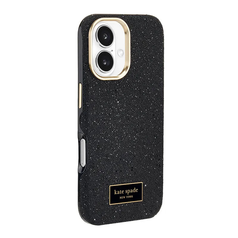 Kate Spade New York „Crystal Pave MagSafe“ – dėklas „iPhone 16“ (Nightfall)