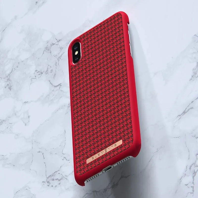 Nordic Elements Saeson Idun – Dėklas iPhone Xs Max (Raudonas)