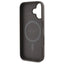 Guess Peony On 4G Background MagSafe – dėklas iPhone 16 (rudas)