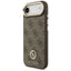 Guess 4G Strass Logo MagSafe - Dėklas iPhone Air (Rudas)