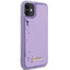 Guess Sequin Script Metal – dėklas iPhone 11 (violetinis)
