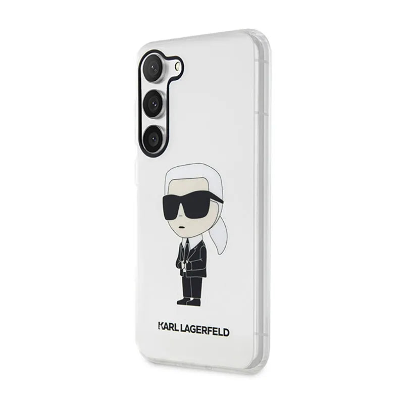 Karl Lagerfeld IML NFT Ikonik – dėklas Samsung Galaxy S23 (skaidrus)