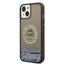 Karl Lagerfeld Liquid Glitter Round RSG Logo dėklas – dėklas iPhone 14 Plus (juodas)