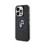 Karl Lagerfeld Karl & Choupette Glitter Magsafe – dėklas iPhone 15 Pro (juodas)