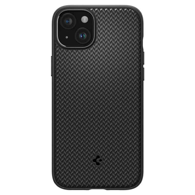 Spigen Mag Armor MagSafe – dėklas iPhone 15 telefonui (matinis juodas)