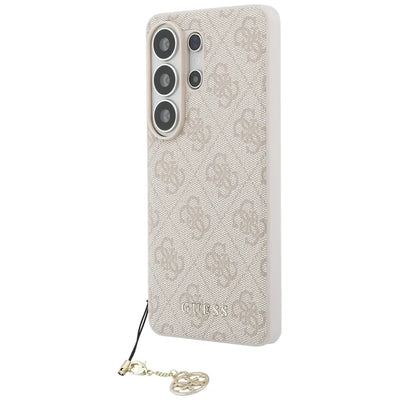 Guess 4G Classic Logo Charm MagSafe – Samsung Galaxy S26 Ultra dėklas (rožinis)