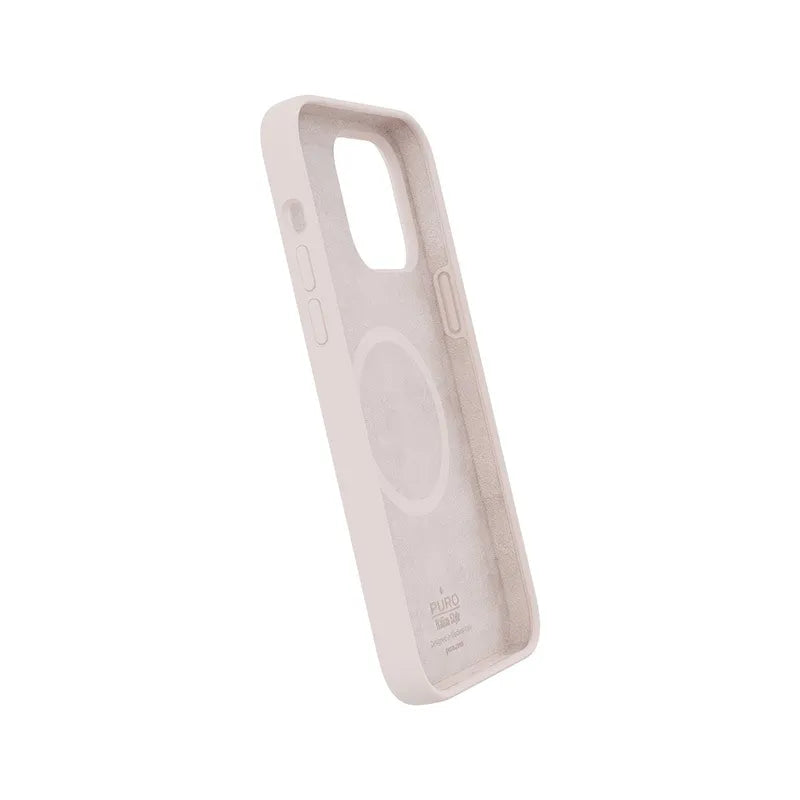 PURO ICON MAG – dėklas „iPhone 14 Pro Max MagSafe“ (ruda rožinė)