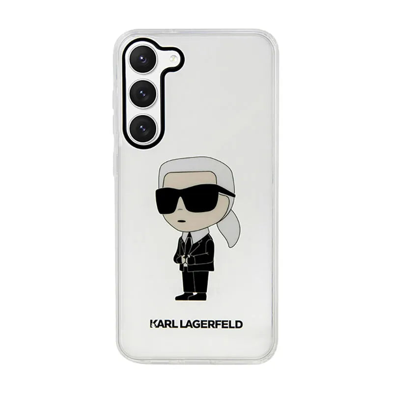 Karl Lagerfeld IML NFT Ikonik – dėklas Samsung Galaxy S23 (skaidrus)