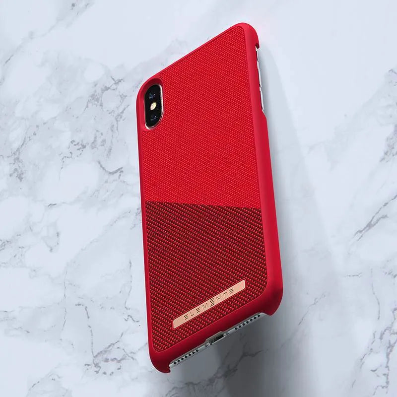 Nordic Elements Saeson Freja – Dėklas, skirtas iPhone Xs Max (Raudonas)