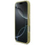 Guess Fixed Glitter Big 4G Metal Frame – Dėklas iPhone 17 Pro (auksinis)