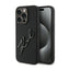 Karl Lagerfeld Silicone Karl Script - dėklas, skirtas iPhone 15 Pro (juodas)