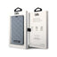 Karl Lagerfeld Booktype Saffiano Monogram – dėklas iPhone 14 Pro (pilkas)