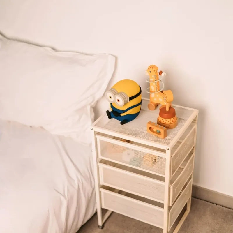 Minions – Minkštas silikoninis LED naktinis šviestuvas vaikams Bob 15 cm