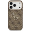 Guess 4G Big 4G Classic Logo – dėklas iPhone 17 Pro (rudas / auksinis)