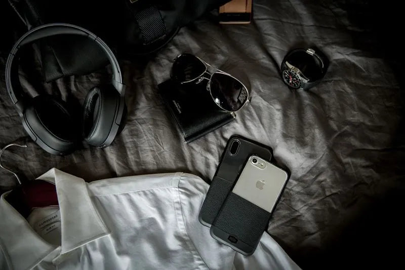 X-Doria Dash – dėklas iPhone X (juoda oda)