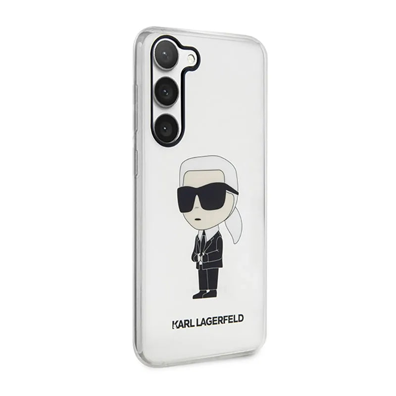 Karl Lagerfeld IML NFT Ikonik – dėklas Samsung Galaxy S23 (skaidrus)
