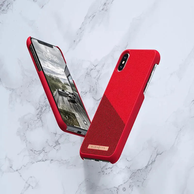 Nordic Elements Saeson Freja – Dėklas, skirtas iPhone Xs Max (Raudonas)