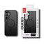 Crong Hybrid Matte Magnetic – MagSafe dėklas Samsung Galaxy S24 (juodas)