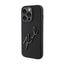 Karl Lagerfeld Silicone Karl Script - dėklas, skirtas iPhone 15 Pro (juodas)