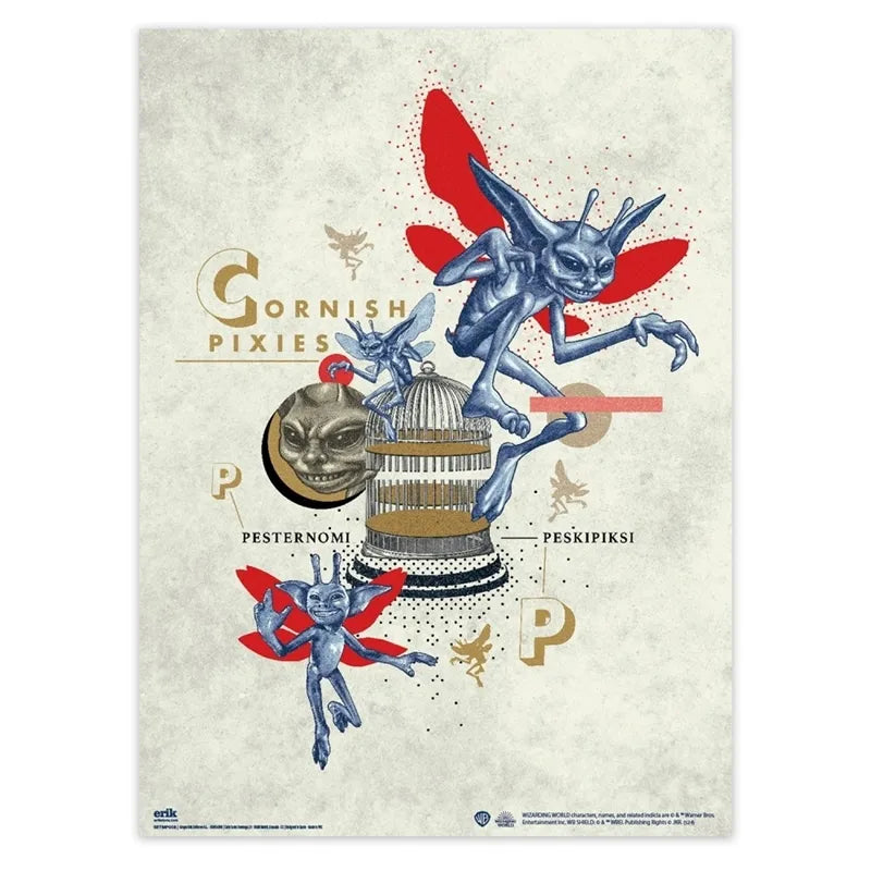 Harry Potter – 2 sienos plakatų rinkinys (38 x 52 cm)