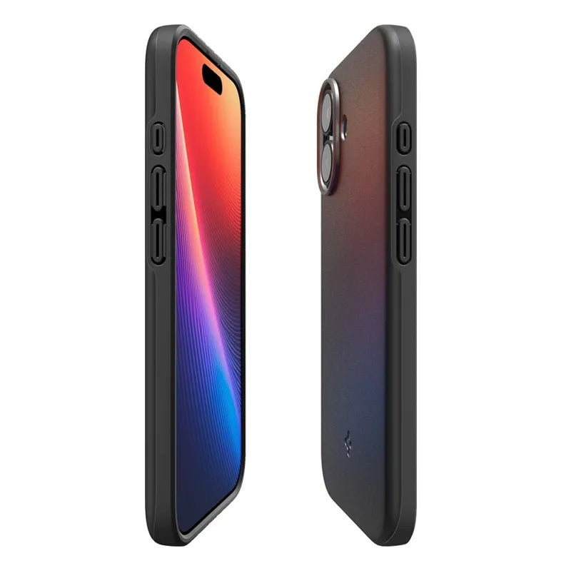 Spigen Thin Fit Mag MagSafe – dėklas iPhone 17 (juodas)