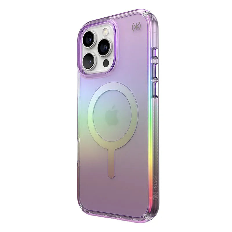 Speck Presidio2 Lux MagSafe – dėklas iPhone 16 Pro Max (Amazing Purple / Clear)