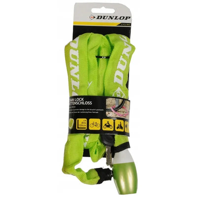 Dunlop – Dviračio spyna su grandine 120 cm (žalia)