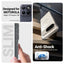 Crong Hybrid Clear Magnetic – MagSafe dėklas, skirtas Motorola Edge 70 Fusion (skaidrus)