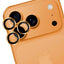 3mk Lens Protection Pro – kameros lęšio stiklas, skirtas iPhone 17 Pro / iPhone 17 Pro Max (oranžinis)