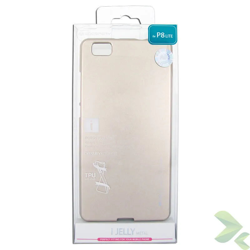 Mercury I-Jelly - Dėklas Huawei P8 Lite (auksinis)