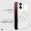 Case-Mate Karat MagSafe – dėklas „iPhone 16 Plus“ su perlamutro intarpais (A Touch of Pearl)