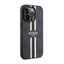 Guess 4G Printed Stripes MagSafe – Dėklas, skirtas iPhone 14 Pro (juodas)
