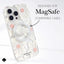 Kate Spade New York Magnetic Loop Grip – MagSafe piršto laikiklis (The Sparkle Silver)