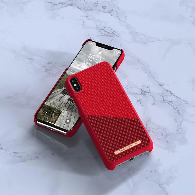Nordic Elements Saeson Freja – Dėklas, skirtas iPhone Xs Max (Raudonas)