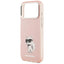 Karl Lagerfeld IML Aquarelle Choupette & Logo MagSafe - Dėklas iPhone 17 Pro Max (rožinis)