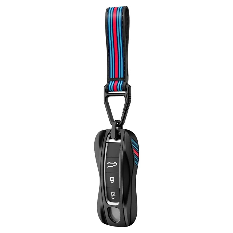Spigen PK100 – Automobilio raktų dėklas, skirtas Porsche (juodas)